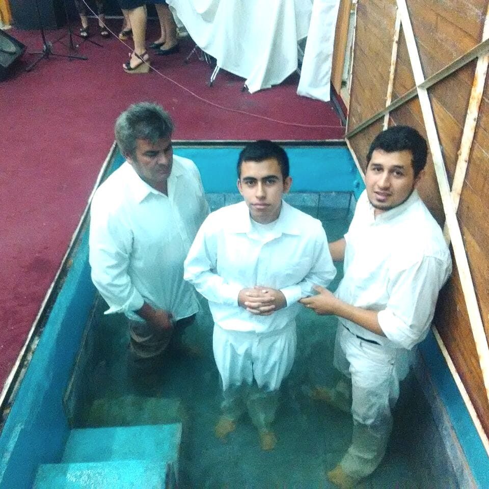 Baptism one month ago