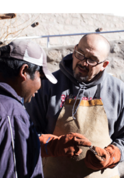 Carlos teaches trade school in Salta, Argentina